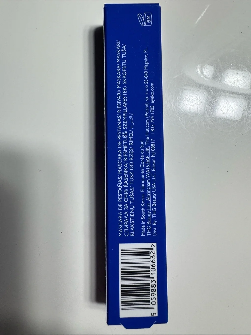 Eyeko Sport Waterproof Mascara - Blue Packaging